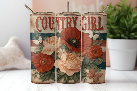 Download Country Girl Tumbler Wrap - Tumbler wrap Collection