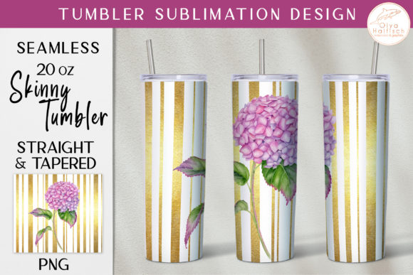 Download Floral Gold Glitter Tumbler Wrap PNG - Tumbler wrap Collection