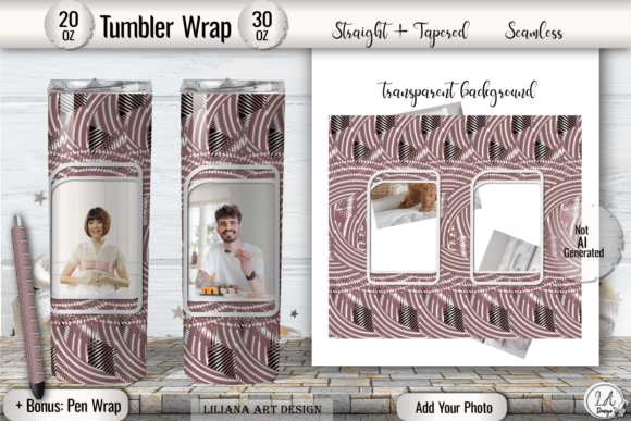 Download Rose Photo Tumbler Wrap. Valentine's Day - Tumbler wrap Collection